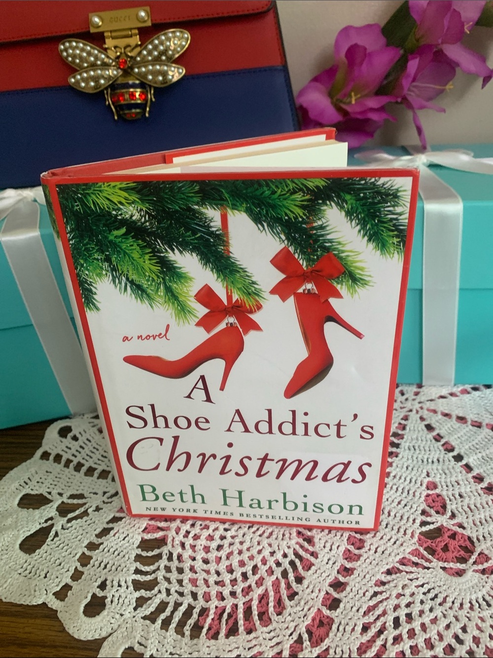 Keds Red High Heel Holiday Graphic Women's Book Cover
